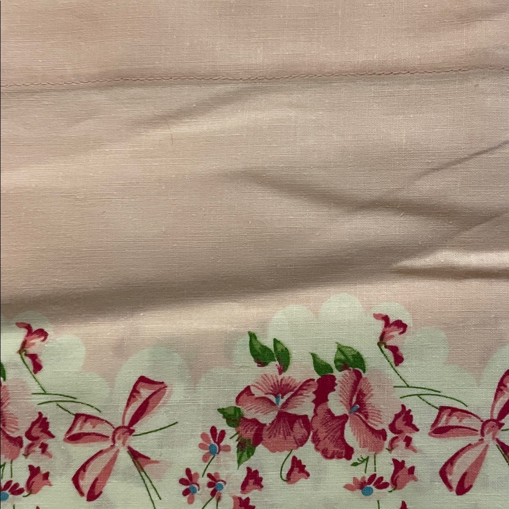 Vintage shabby chic style pink pillowcases - Picture 6 of 6